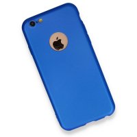 Newface iPhone 6 Plus Kılıf First Silikon - Mavi