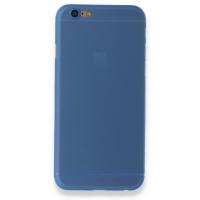 Newface iPhone 6 Kılıf PP Ultra İnce Kapak - Mavi