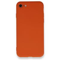 Newface iPhone 7 Kılıf Nano içi Kadife  Silikon - Kırmızı