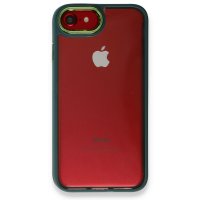 Newface iPhone 7 Kılıf Dora Kapak - Haki Yeşil