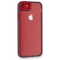 Newface iPhone 7 Kılıf Dora Kapak - Kırmızı
