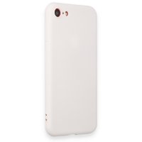 Newface iPhone 7 Kılıf First Silikon - Beyaz