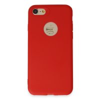 Newface iPhone 7 Kılıf First Silikon - Kırmızı