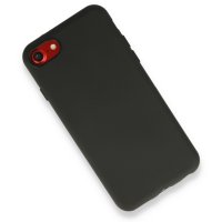 Newface iPhone 7 Kılıf First Silikon - Siyah