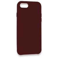 Newface iPhone 7 Kılıf Lansman Legant Silikon - Bordo