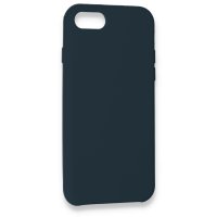 Newface iPhone 7 Kılıf Lansman Legant Silikon - Gece Mavisi