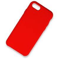 Newface iPhone 8 Kılıf Lansman Legant Silikon - Kırmızı