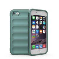 Newface iPhone 7 Kılıf Optimum Silikon - Koyu Yeşil