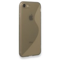 Newface iPhone SE 2020 Kılıf S Silikon - Gri
