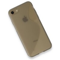 Newface iPhone SE 2020 Kılıf S Silikon - Gri