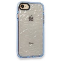 Newface iPhone SE 2020 Kılıf Salda Silikon - Mavi