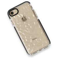 Newface iPhone 7 Kılıf Salda Silikon - Siyah