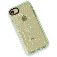 Newface iPhone 8 Kılıf Salda Silikon - Yeşil