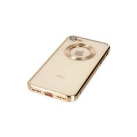 Newface iPhone 7 Kılıf Slot Silikon - Gold