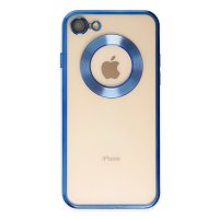 Newface iPhone 7 Kılıf Slot Silikon - Mavi
