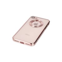 Newface iPhone 7 Kılıf Slot Silikon - Rose Gold