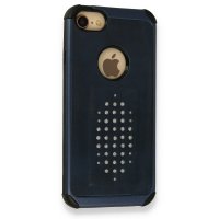 Newface iPhone 7 Kılıf Trow Silikon Kapak - Lacivert