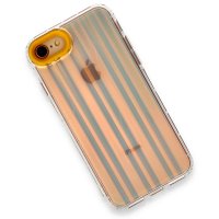 Newface iPhone 7 Kılıf Valensiya Silikon - Çizgi