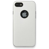 Newface iPhone 7 Kılıf YouYou Silikon Kapak - Beyaz