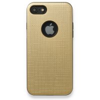 Newface iPhone 7 Kılıf YouYou Silikon Kapak - Gold