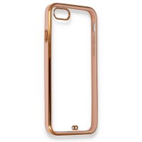 Newface iPhone 8 Kılıf Liva Silikon - Açık Pembe