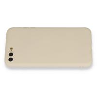 Newface iPhone 8 Plus Kılıf Nano içi Kadife Silikon - Kemik