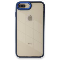 Newface iPhone 7 Plus Kılıf Dora Kapak - Mavi