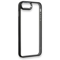 Newface iPhone 7 Plus Kılıf Dora Kapak - Siyah