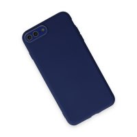 Newface iPhone 7 Plus Kılıf Lansman Glass Kapak - Sky Blue