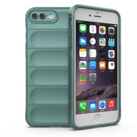Newface iPhone 7 Plus Kılıf Optimum Silikon - Koyu Yeşil
