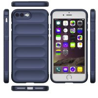 Newface iPhone 7 Plus Kılıf Optimum Silikon - Lacivert