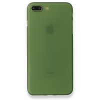 Newface iPhone 7 Plus Kılıf PP Ultra İnce Kapak - Yeşil
