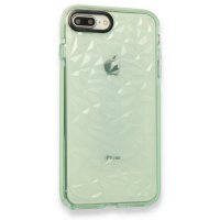Newface iPhone 8 Plus Kılıf Salda Silikon - Yeşil