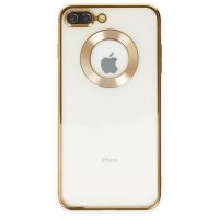 Newface iPhone 7 Plus Kılıf Slot Silikon - Gold