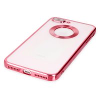 Newface iPhone 7 Plus Kılıf Slot Silikon - Kırmızı