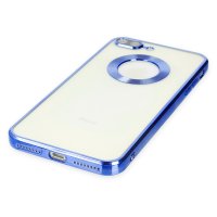 Newface iPhone 7 Plus Kılıf Slot Silikon - Mavi