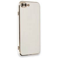 Newface iPhone 7 Plus Kılıf Volet Silikon - Beyaz