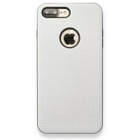 Newface iPhone 8 Plus Kılıf YouYou Silikon Kapak - Beyaz