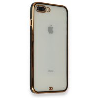 Newface iPhone 7 Plus Kılıf Liva Silikon - Siyah