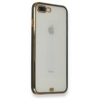 Newface iPhone 7 Plus Kılıf Liva Silikon - Yeşil