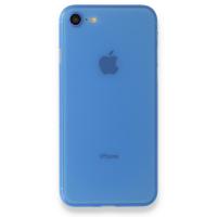 Newface iPhone SE 2020 Kılıf PP Ultra İnce Kapak - Mavi