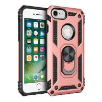 Newface iPhone 7 Kılıf Sofya Yüzüklü Silikon Kapak - Rose