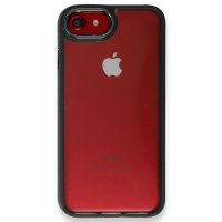 Newface iPhone 8 Kılıf Dora Kapak - Siyah