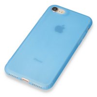 Newface iPhone SE 2020 Kılıf Hopi Silikon - Mavi