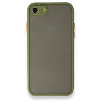 Newface iPhone 8 Kılıf Montreal Silikon Kapak - Açık Yeşil