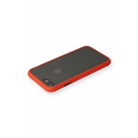 Newface iPhone 8 Kılıf Montreal Silikon Kapak - Kırmızı