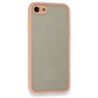 Newface iPhone 8 Kılıf Montreal Silikon Kapak - Pembe
