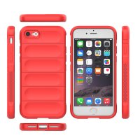 Newface iPhone 8 Kılıf Optimum Silikon - Kırmızı