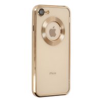 Newface iPhone 8 Kılıf Slot Silikon - Gold