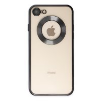 Newface iPhone 8 Kılıf Slot Silikon - Siyah